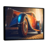 Vintage Old timer Classic Car Elegance - Cars Retro Canvas Wall Art