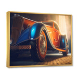 Vintage Old timer Classic Car Elegance - Cars Retro Canvas Wall Art