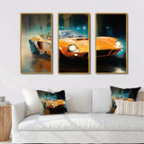 Grand Prix Retro Sports Car - Multi-Panels