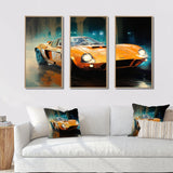 Grand Prix Retro Sports Car - Multi-Panels