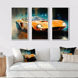 Grand Prix Retro Sports Car - Multi-Panels
