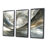 Diamond Silver Streams - Multi-Panels