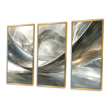 Diamond Silver Streams - Multi-Panels