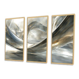 Diamond Silver Streams - Multi-Panels