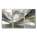 Diamond Silver Streams - Multi-Panels