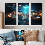 Sparkling Helix DNA - Multi-Panels