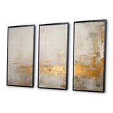 Gold Sensibility Subtle Minimalism II - Multi-Panels