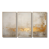 Gold Sensibility Subtle Minimalism II - Multi-Panels