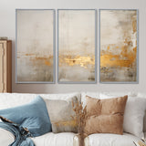 Gold Sensibility Subtle Minimalism II - Multi-Panels