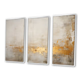 Gold Sensibility Subtle Minimalism II - Multi-Panels