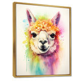 Cool Alpaca Portrait - Alpaca Wall Decor