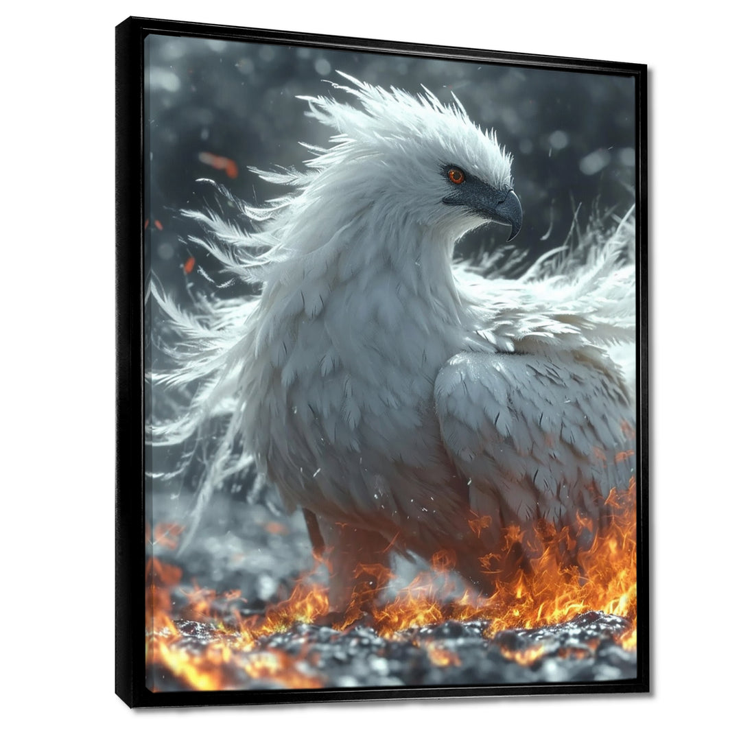 Mythical Majestic Firebird - Bird Wall Art Prints