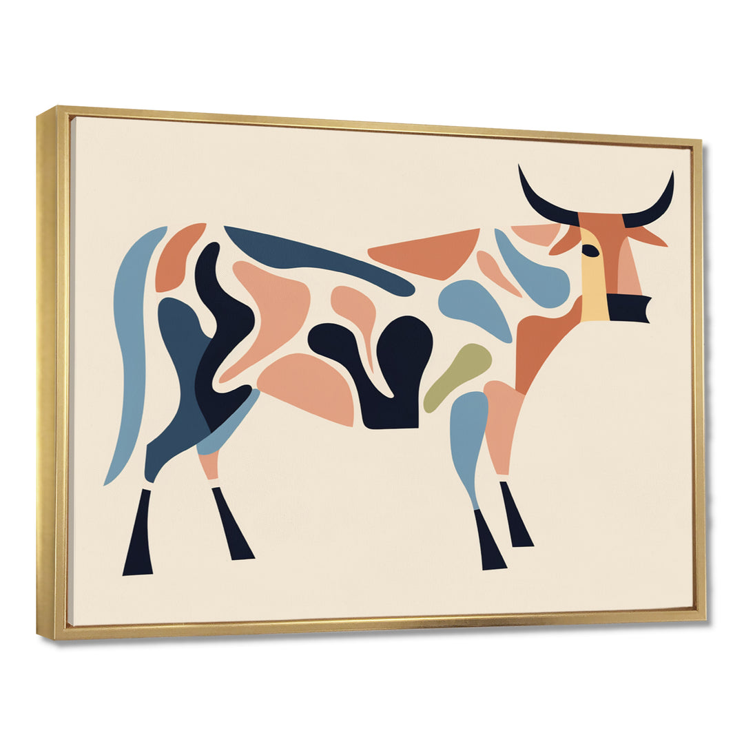 Power in Motion Graphic Bull - Bull Wall Decor