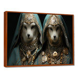 Majestic Royal White Cats - Cat Fashion Wall Art Prints