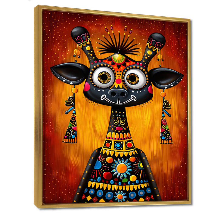 Carnivalesque Cow Colorful Boho - Cow Wall Decor