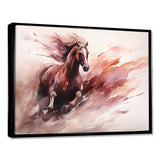 Grace Of Galloping Wild Horse - Horse Home Decor Art