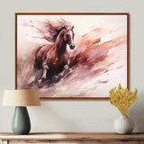 Grace Of Galloping Wild Horse - Horse Home Decor Art