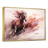 Grace Of Galloping Wild Horse - Horse Home Decor Art