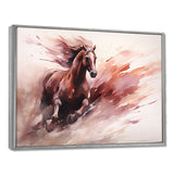 Grace Of Galloping Wild Horse - Horse Home Decor Art
