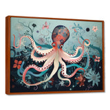 Octopus Deep Sea Retro - Octopus Home Decor Art