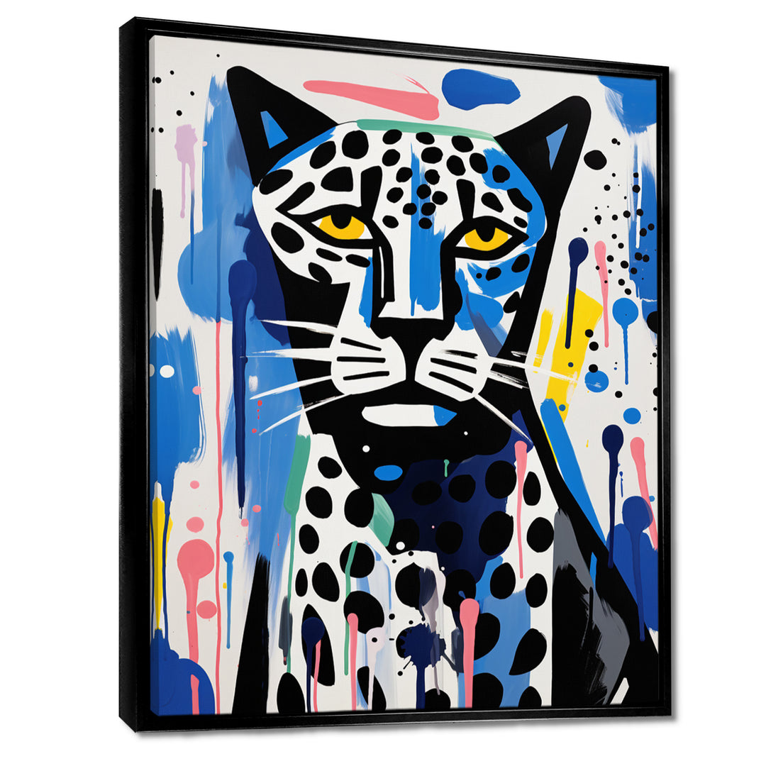 Abstract Portrait Of A Sad Tiger - Tiger Wall Decor