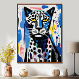 Abstract Portrait Of A Sad Tiger - Tiger Wall Decor