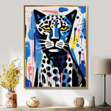 Abstract Portrait Of A Sad Tiger - Tiger Wall Decor