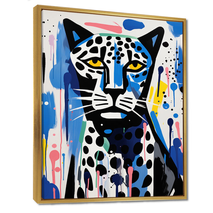 Abstract Portrait Of A Sad Tiger - Tiger Wall Decor
