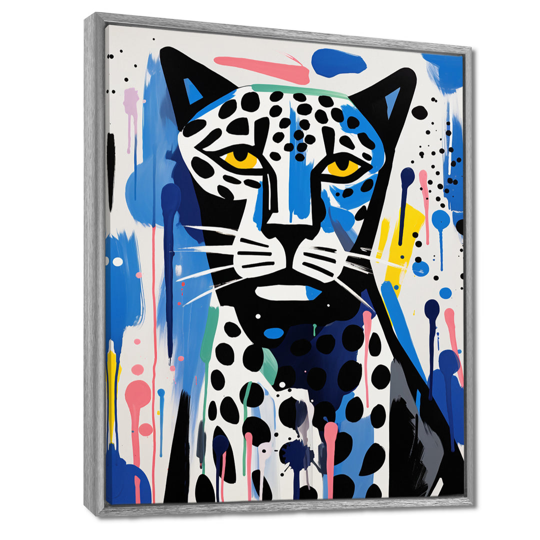 Abstract Portrait Of A Sad Tiger - Tiger Wall Decor