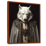 White Wolf Wisdom Of Noble Grace - Wolf Wall Art Prints
