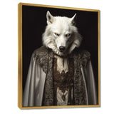 White Wolf Wisdom Of Noble Grace - Wolf Wall Art Prints