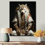 White Wolf Shaman Tribal Wisdom - White Wolf Wall Art