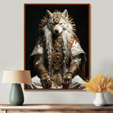 White Wolf Shaman Tribal Wisdom - White Wolf Wall Art