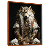 White Wolf Shaman Tribal Wisdom - White Wolf Wall Art
