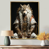 White Wolf Shaman Tribal Wisdom - White Wolf Wall Art