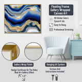 Yellow Jellyfish Drift - Yellow Coastal Animal Wall Art