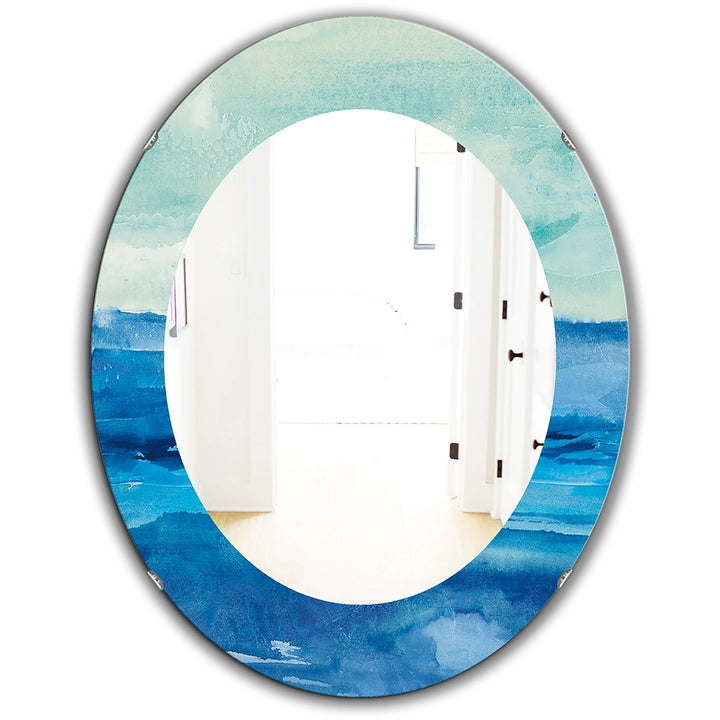 Nautical Large Wall Mirror - Out to Sea - Round Mirror