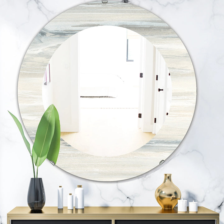 Modern Wall Mirror - watercolor colorfields I - Printed Mirror