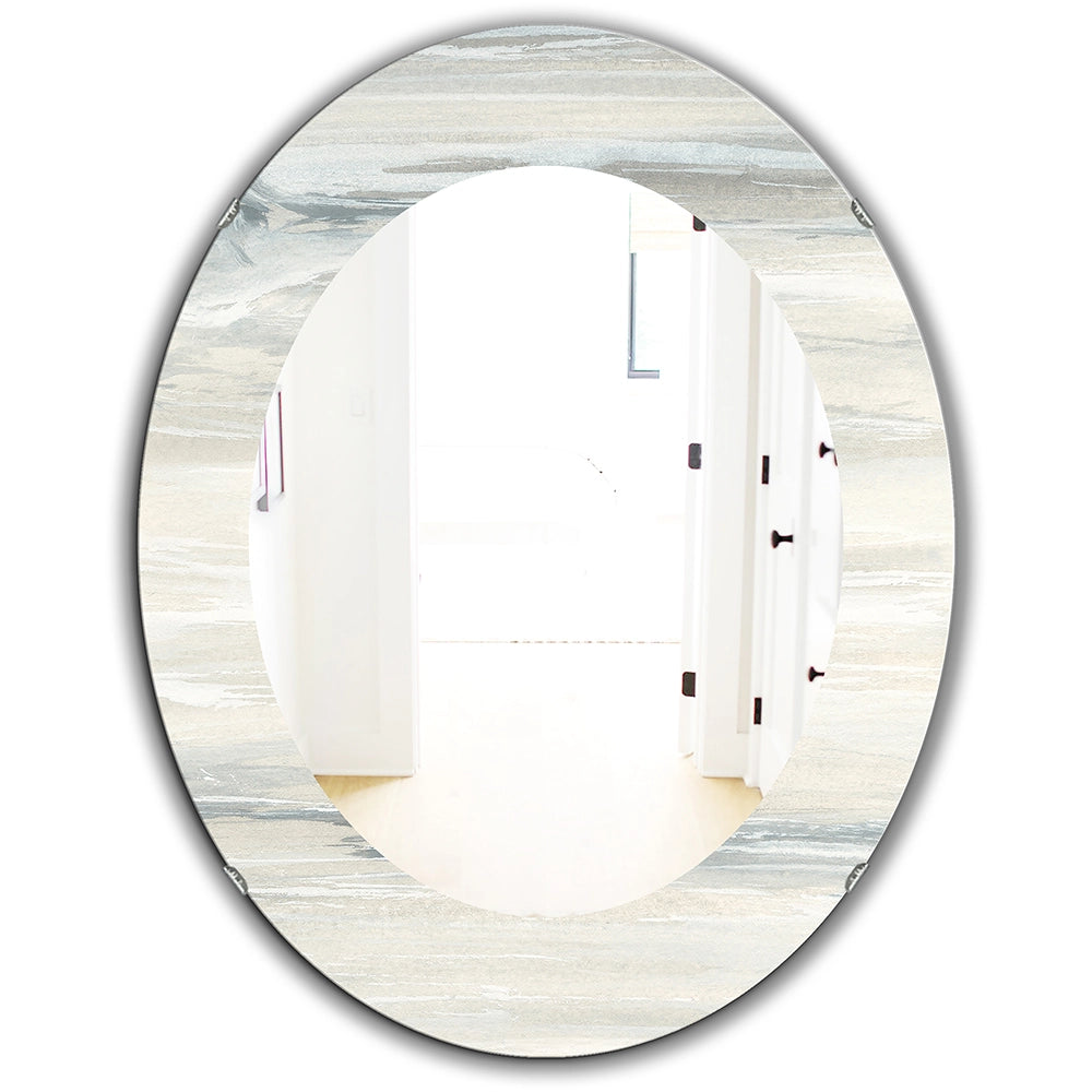 Modern Wall Mirror - watercolor colorfields I - Printed Mirror