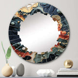 Biomorphism Organic Forms II - Abstract Wall Mirror