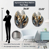 Jazz Band Performance I - Asymmetric Metal Wall Art