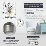 Traditional Metal Wall Art - Green And Blue Countryside Window Charm II - 3 Pieces