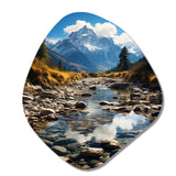 USA Grand Teton National Park - Asymmetric Metal Wall Art