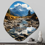 USA Grand Teton National Park - Asymmetric Metal Wall Art