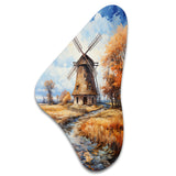 Vangogh The Old Mill - Asymmetric Metal Wall Art