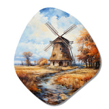 Vangogh The Old Mill - Asymmetric Metal Wall Art