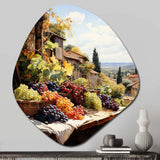 Vineyard Harvest Symphony II - Asymmetric Metal Wall Art