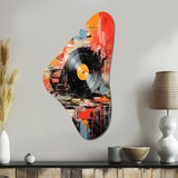 Vinyl Record Vinyl Fusion II - Asymmetric Metal Wall Art