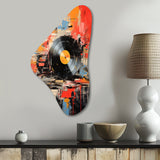 Vinyl Record Vinyl Fusion II - Asymmetric Metal Wall Art