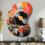 Vinyl Record Vinyl Fusion II - Asymmetric Metal Wall Art